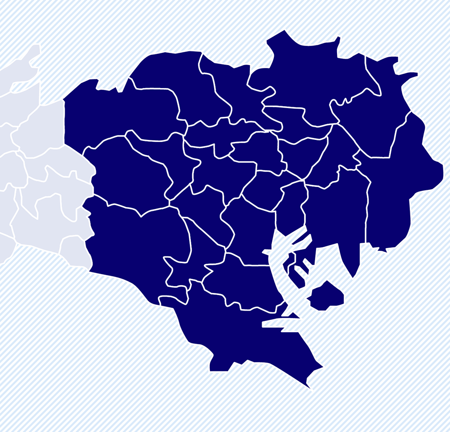 一般廃棄物収集運搬対応エリア