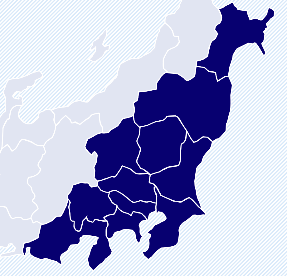 産業廃棄物収集運搬・処理対応エリア