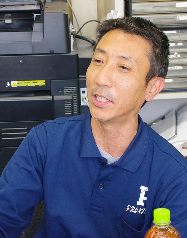 入ってきてほしい人物像について答える大熊
